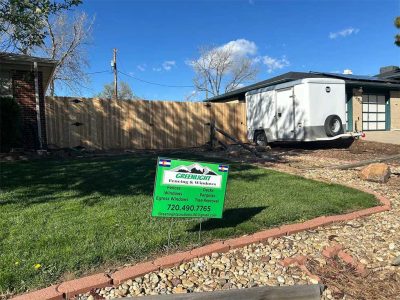 Residential Wood Fence Installation