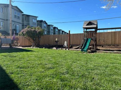 Residential Wood Fence Installation Project